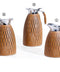 Thermos Flask in Camel Leather