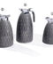 Thermos Flask in Gray Leather