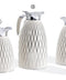 Thermos Flask in Cream Leather